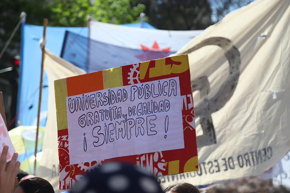 MARCHA UNIVERSITARIA OCTUBRE