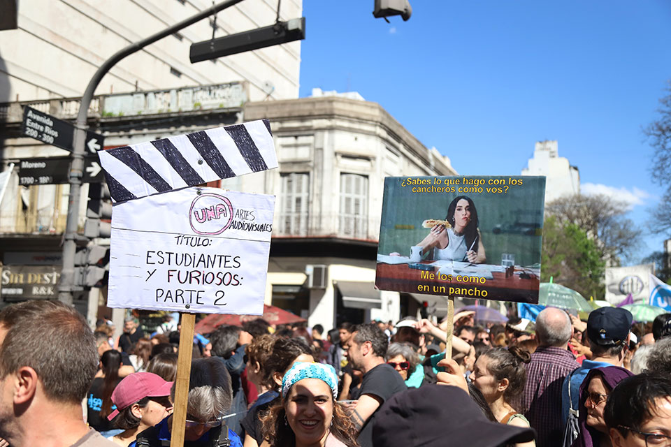 MARCHA UNIVERSITARIA OCTUBRE