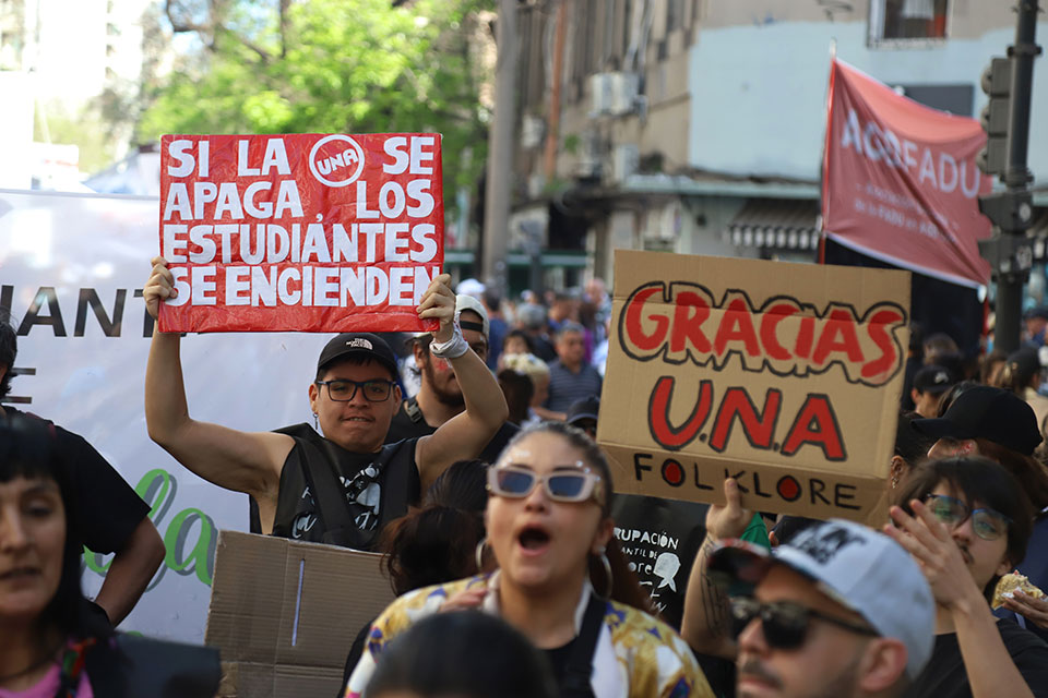 MARCHA UNIVERSITARIA OCTUBRE