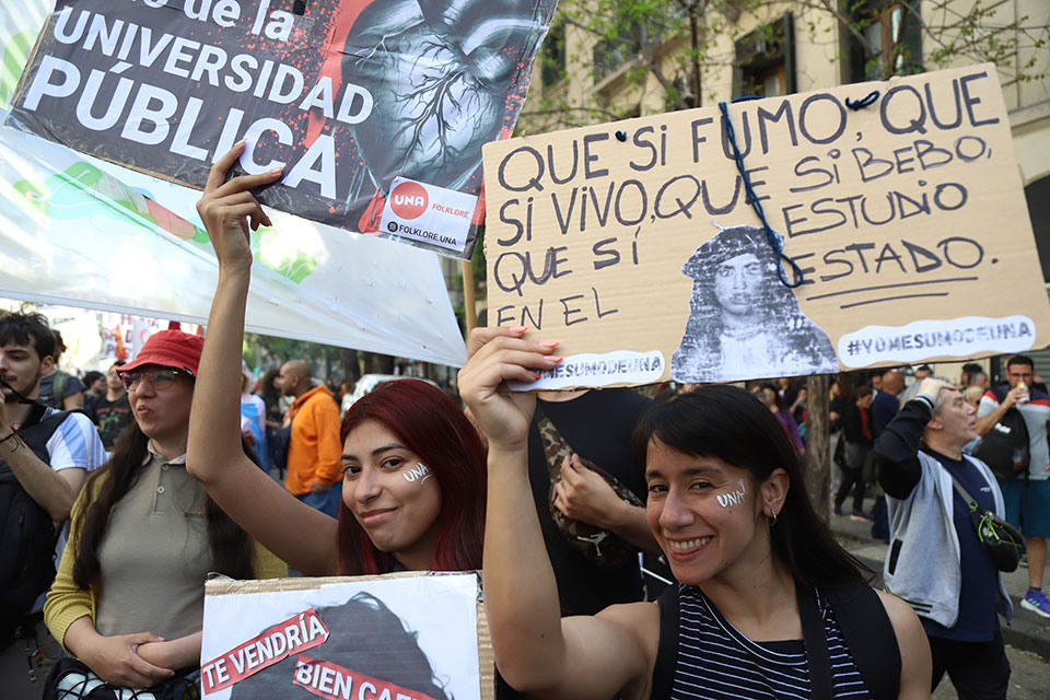 MARCHA UNIVERSITARIA OCTUBRE