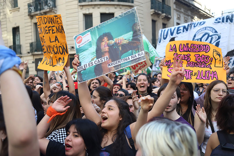 MARCHA UNIVERSITARIA OCTUBRE