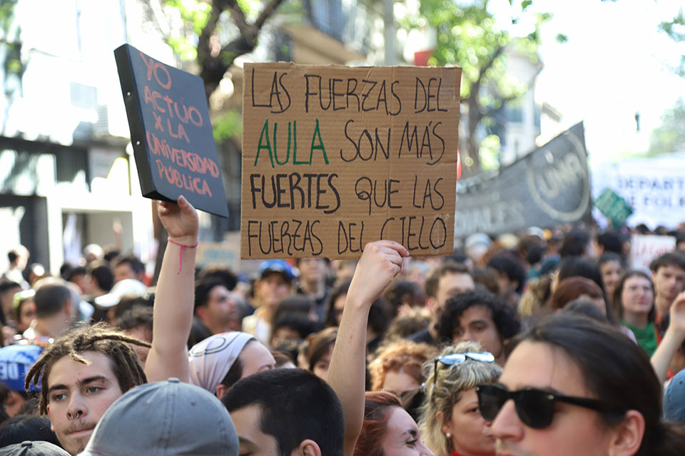 MARCHA UNIVERSITARIA OCTUBRE