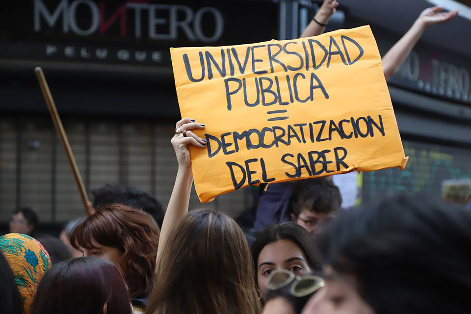 MARCHA UNIVERSITARIA OCTUBRE