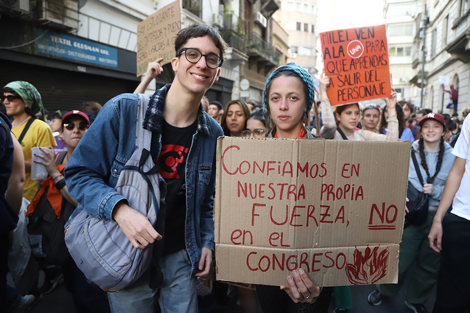 MARCHA UNIVERSITARIA OCTUBRE