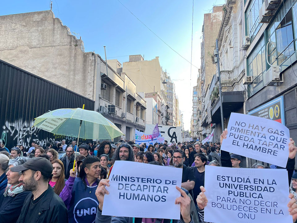 MARCHA UNIVERSITARIA OCTUBRE