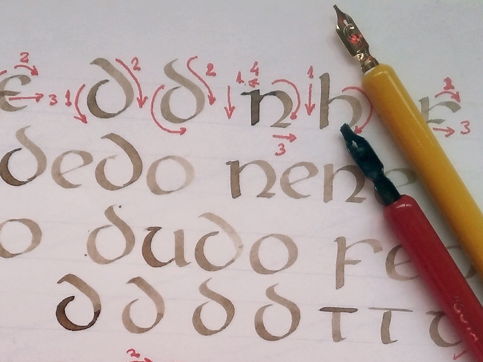 Intensivo de iniciación a la caligrafía