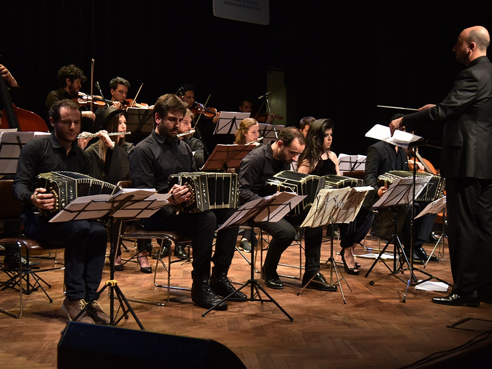 La Orquesta de Tango de la UNA en Tecnópolis