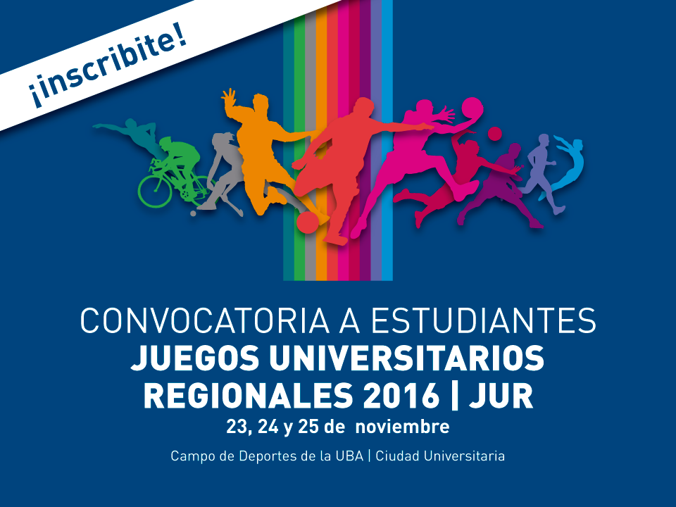Convocatoria a los Juegos Universitarios Regionales 2016 -JUR-