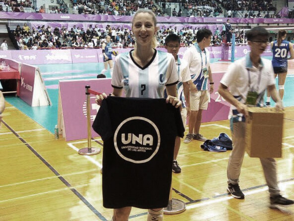 Estudiante de la UNA en Juegos Universitarios Taipei 2017